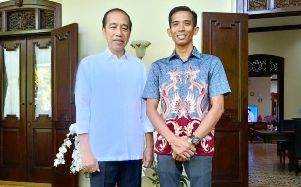Maxie Asmara Dengan Presiden RI ke 7 